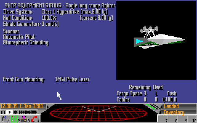 Frontier Elite Ii Software Game Computing History - Ultra HD Abstract Backgrounds for Desktop